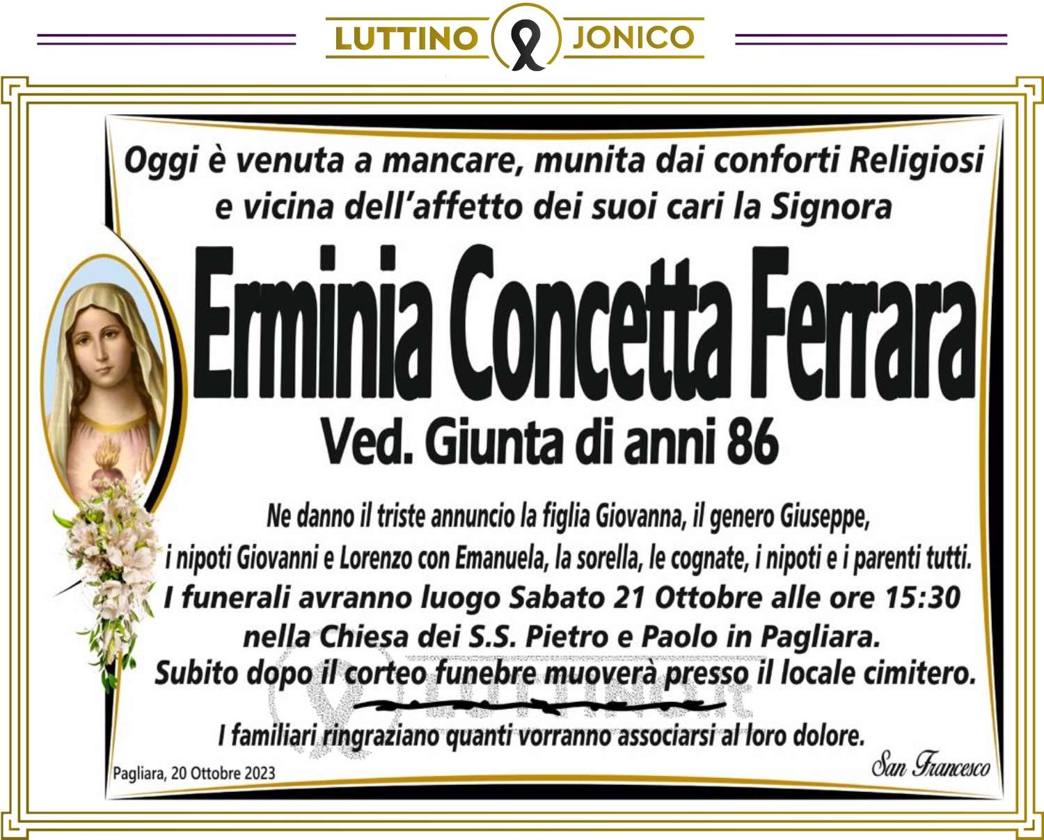 Ermina Concetta Ferrara